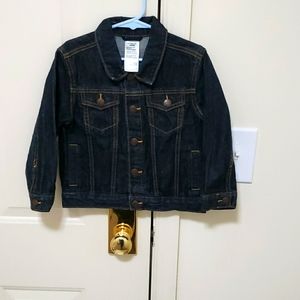 Toddler size 4T  blue jean jacket